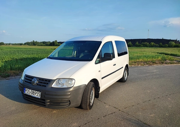Volkswagen Caddy cena 15500 przebieg: 377860, rok produkcji 2008 z Międzylesie małe 56